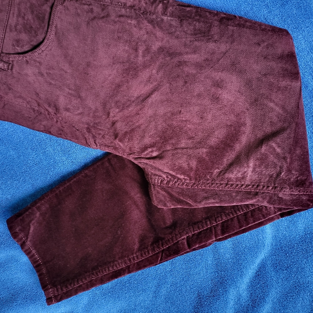 LOFT Red High Rise Jeans - Picture 7 of 7